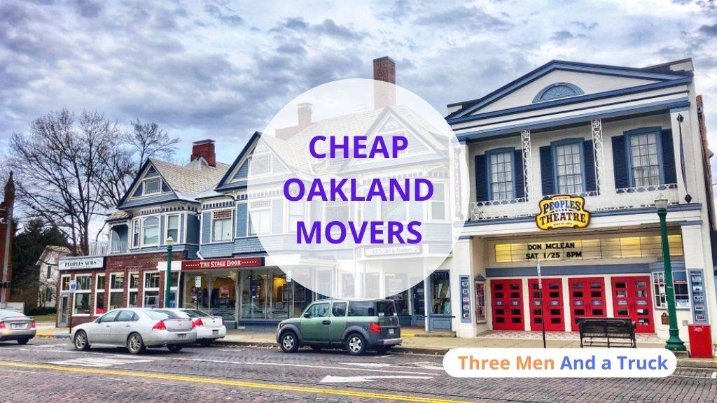 Cheap Local Movers In Oakland and California