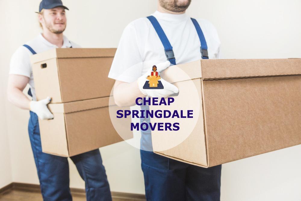 cheap local movers in springdale ohio