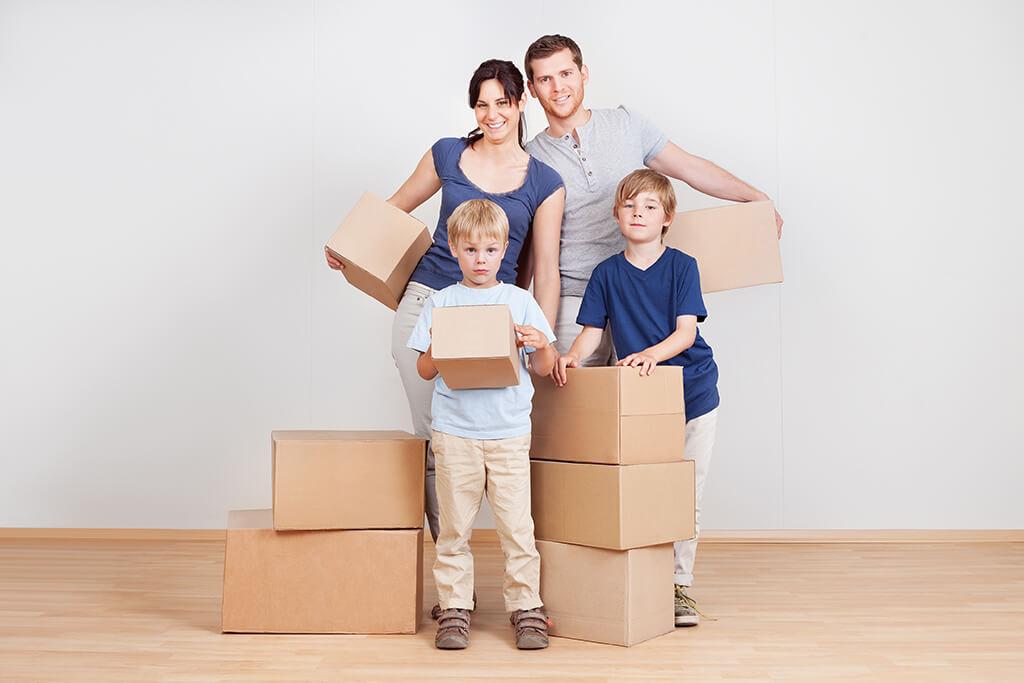 military movers in banning and california