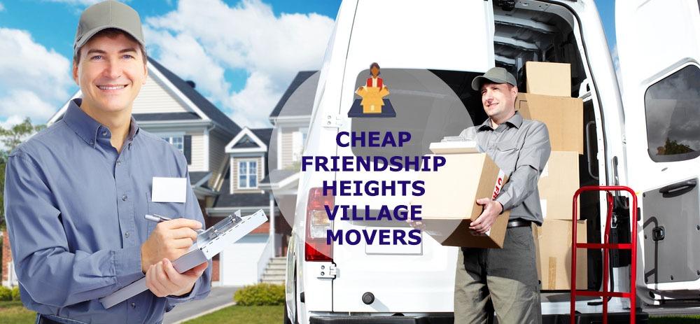 cheap local movers in friendship heights village maryland
