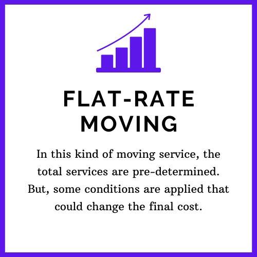 flat rate moving services