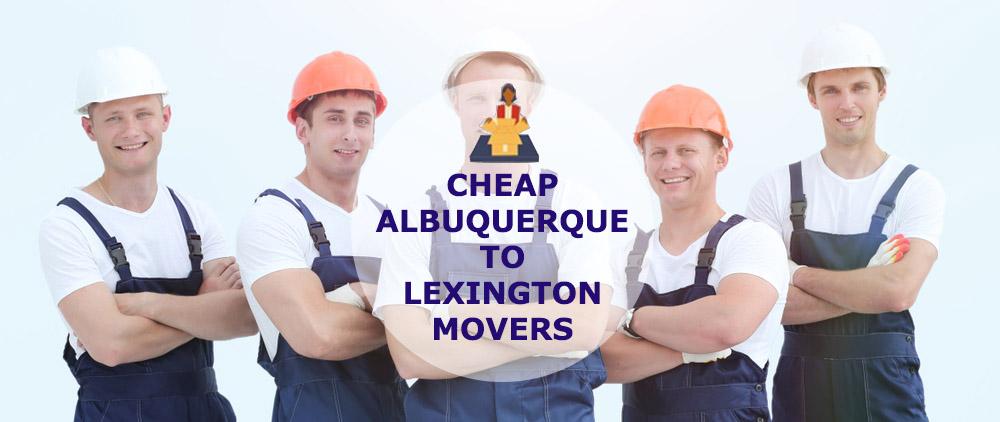 albuquerque to lexington moving company