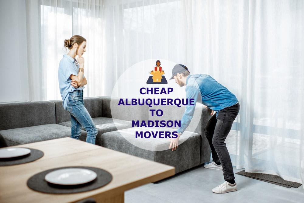 albuquerque to madison moving company