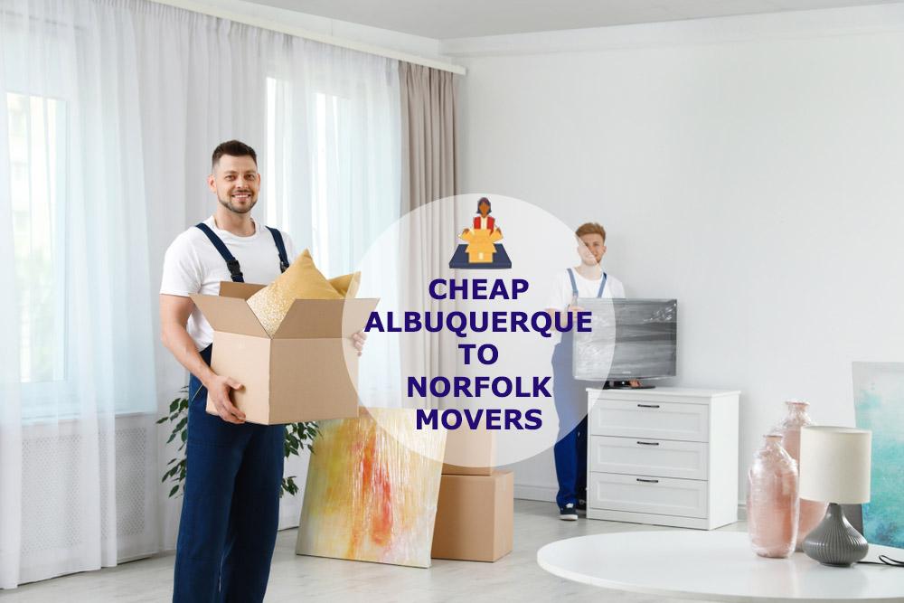 albuquerque to norfolk moving company