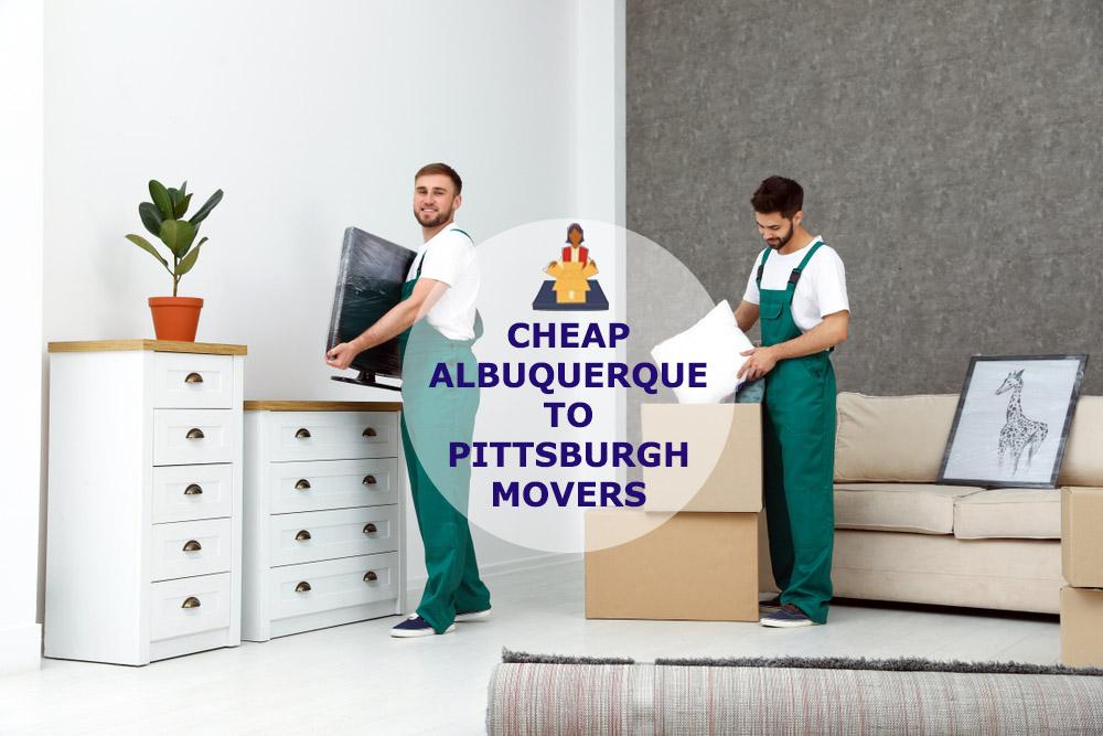albuquerque to pittsburgh moving company