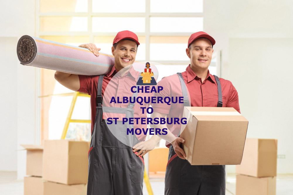 albuquerque to st petersburg moving company