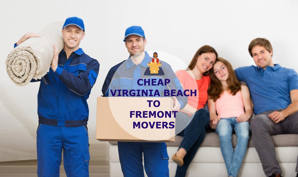 virginia beach to fremont moving company