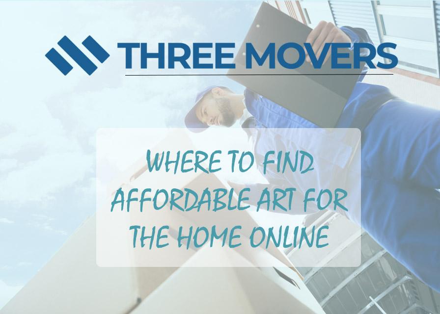 find affordable art for the home online